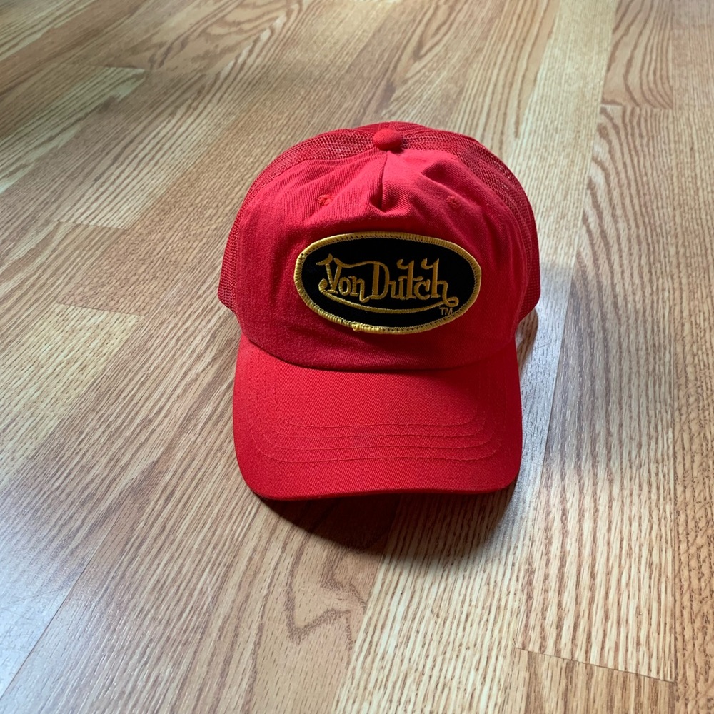 Red Von Dutch Hat